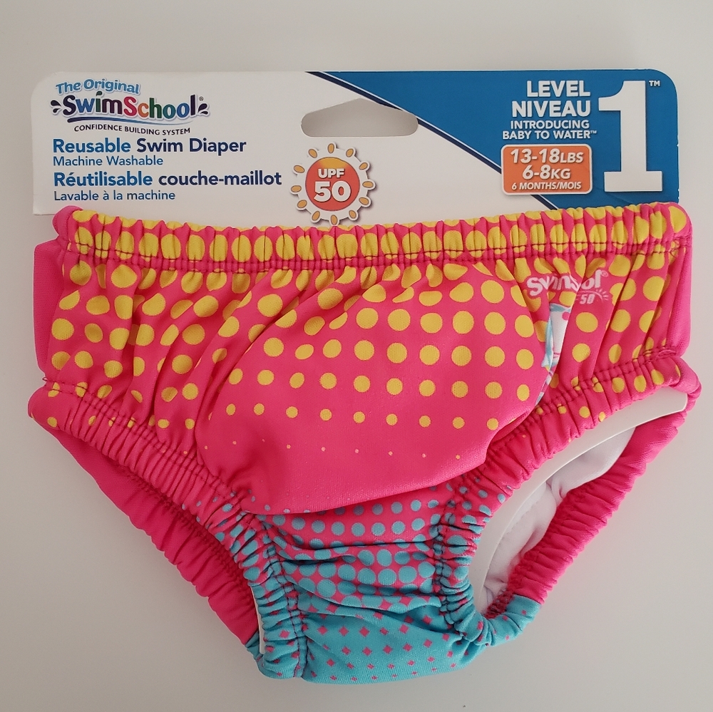 🆕️Swim School Reusable Swim Diaper